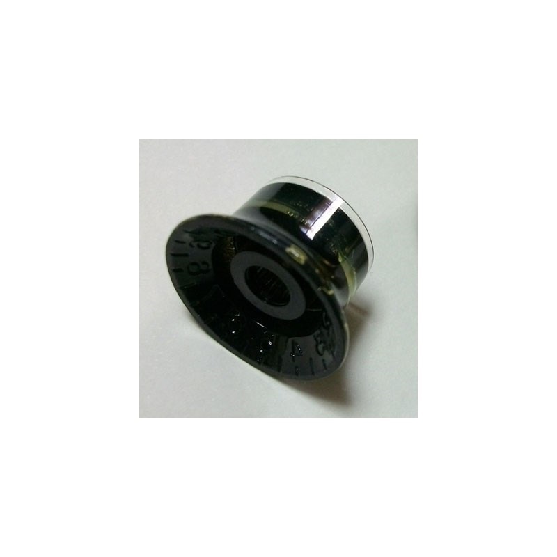 Montreux Selected Parts / Vintage Tint Reflector knob Black 1V1T [8506] 画像1