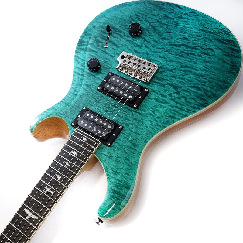 P.R.S. SE Custom 24 Quilt (Turquoise) 画像5