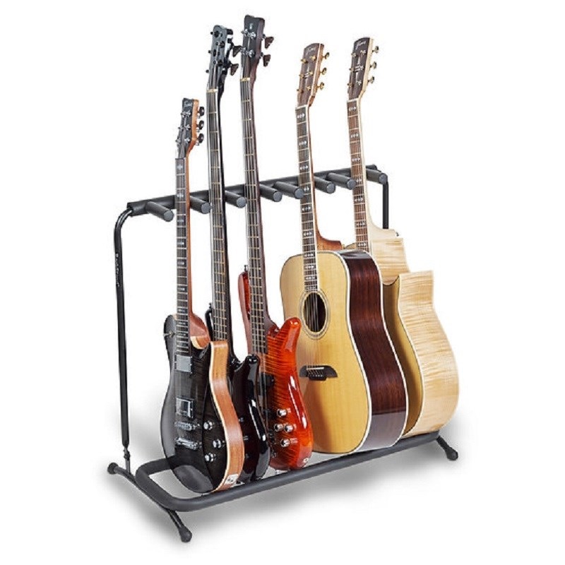 Warwick Multiple Guitar Rack Stand - for 3 Electric + 2 Classical or Acoustic [RS 20891 B/1] 【箱ボロ特価品】 画像1