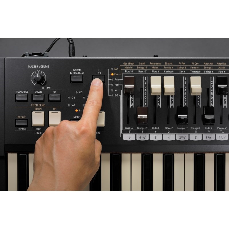 HAMMOND M-solo+専用ソフトケースセット (49鍵盤・ハモンド