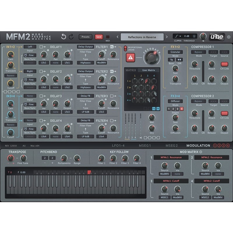 u-he（ユーヒー） MFM2 (代引不可)(オンライン納品) 画像1