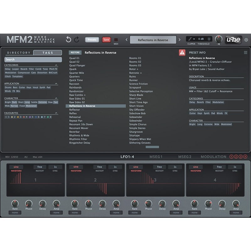 u-he（ユーヒー） MFM2 (代引不可)(オンライン納品) 画像3