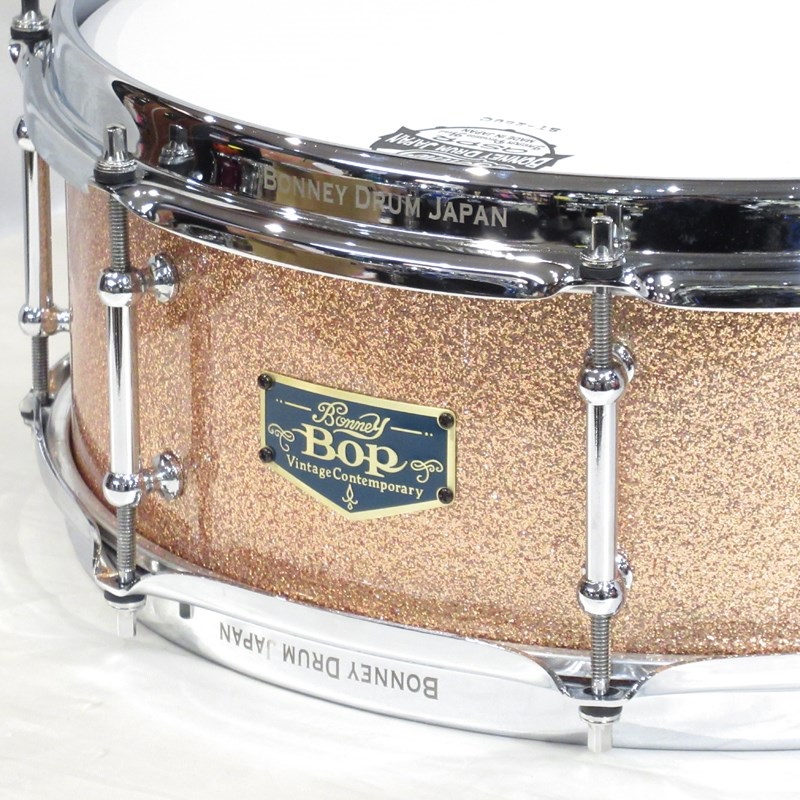 BONNEY DRUM JAPAN BOP Snare Drum 14×5 - Pink Soda【石若 駿 BONNEY DRUM JAPAN BOP Snare Drum 14×5 - Pink Soda【石若 駿