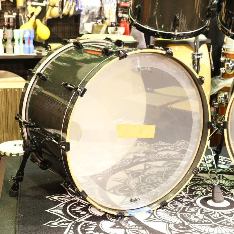 Pearl Carbonply Maple 5pc Drum Kit [24BD×2，FT16，13TT，12TT] タム＆シンバルスタンド付属【中古品】 画像7