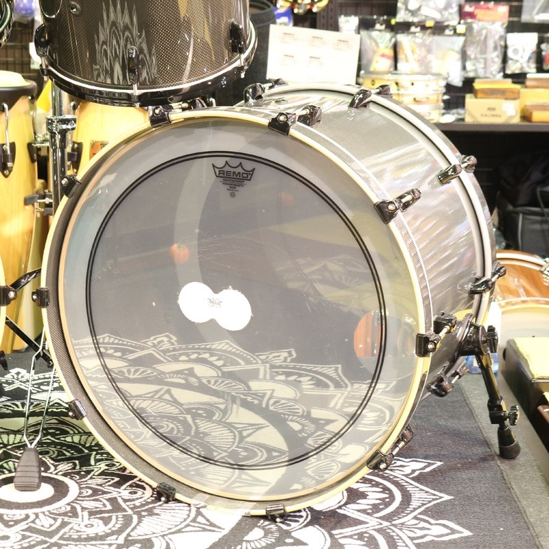 Pearl Carbonply Maple 5pc Drum Kit [24BD×2，FT16，13TT，12TT] タム＆シンバルスタンド付属【中古品】 画像8