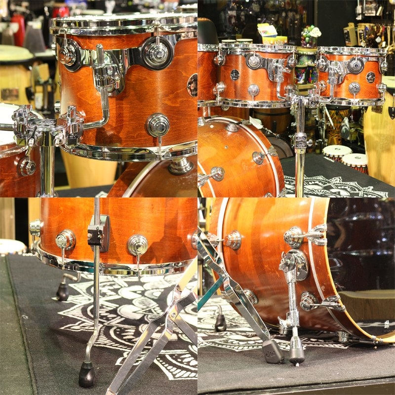 dw USED 中古 1998's Collector's Maple 5pc Drum Kit [BD22，FT16