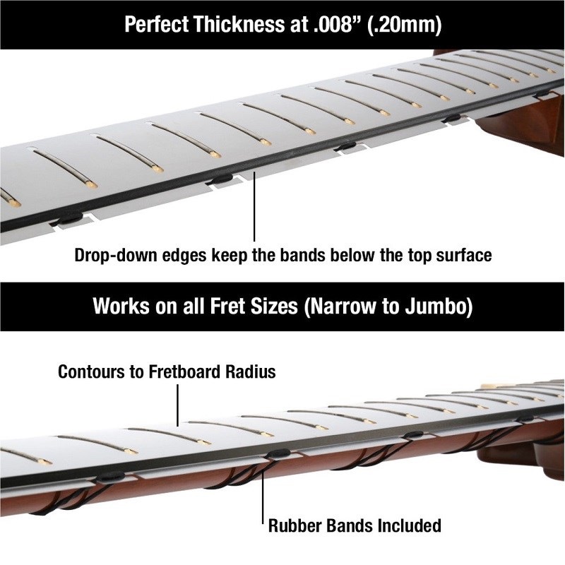 MUSIC NOMAD MN801 Fret Shield for Gibson Electric Guitar Fret Scale 画像4