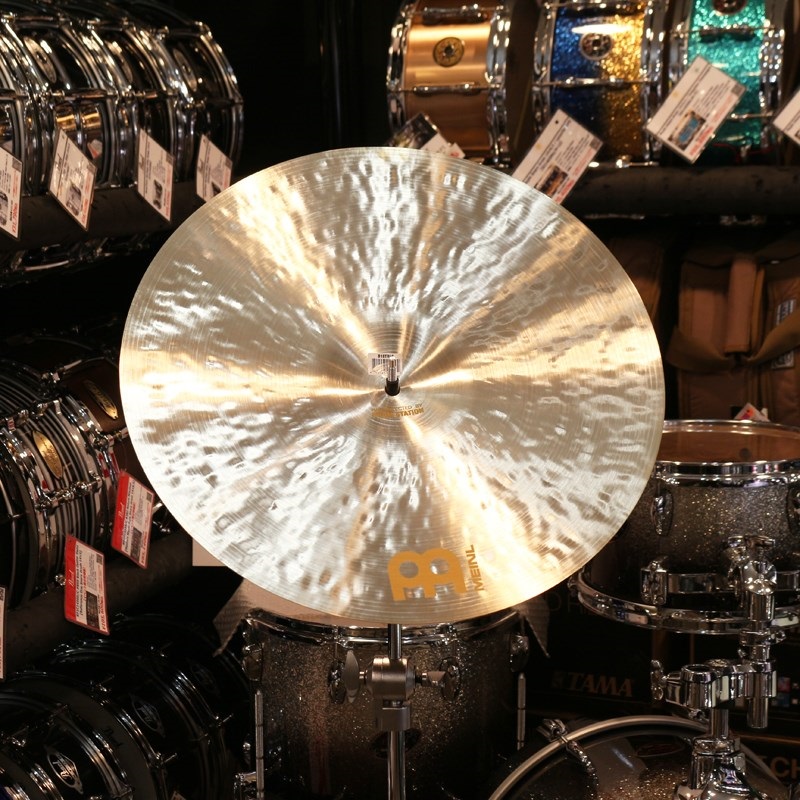 MEINL Byzance Jazz Tradition Light Crash 18 [B18TRLC/1214g] [2023 MEINL FACTORY TOUR 選定品] 画像1