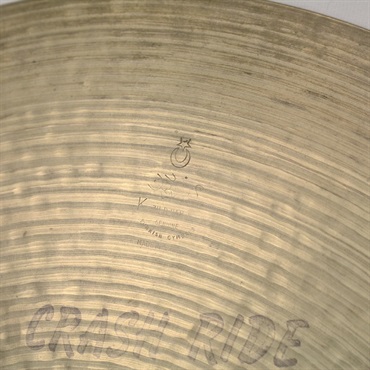 Zildjian 1970's Canada K Crash Ride Medium 18 [1686g]【VINTAGE】 画像2