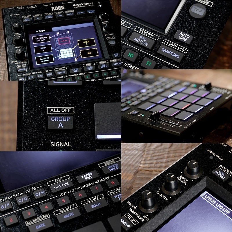 KORG 【GW激得セール】KAOSS REPLAY 【台数限定特価】【タッチスクリーンエフェクター】 画像4