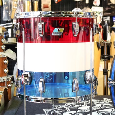 Ludwig VISTALITE 3pc Drum Kit Limited Edition Patterns [22BD，16FT，13TT] -Pattern A [Red/White/Blue]　値下げしました！ 画像3