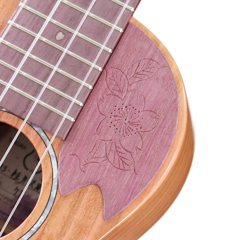 SAKURA UKULELE SAKURA UKULELE SUS-軽井沢彫 UZUKI [伝統工芸「軽井沢彫」と四季のカラーリングを採用した特別モデル] 【Deviser One Day Guitar Show 2023選定品】 サクラ ヘッドウェイ ディバイザー 画像6