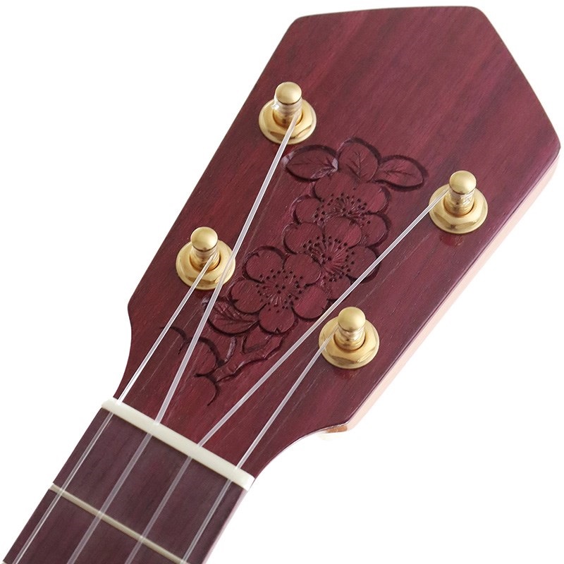 SAKURA UKULELE SAKURA UKULELE SUS-軽井沢彫 UZUKI [伝統工芸「軽井沢彫」と四季のカラーリングを採用した特別モデル] 【Deviser One Day Guitar Show 2023選定品】 サクラ ヘッドウェイ ディバイザー 画像9