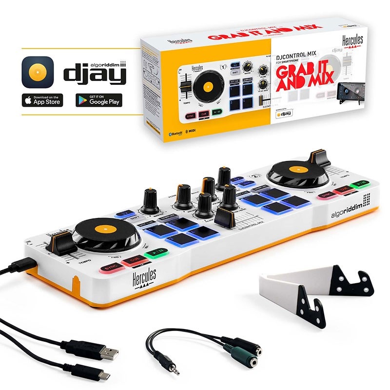 HERCULES DJCONTROL MIX 【djay対応DJコントローラー】(ハーキュリーズ) 画像5