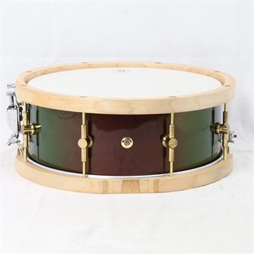 CANOPUS The Maple Snare Drum w/Wood Hoops [M-1455 MZ] 14×5.5