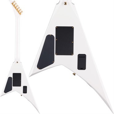 Jackson MJ Series Rhoads RR24MG (White with Black Pinstripes/Ebony Fingerboard) 画像1