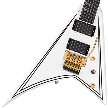 Jackson MJ Series Rhoads RR24MG (White with Black Pinstripes/Ebony Fingerboard) 画像2
