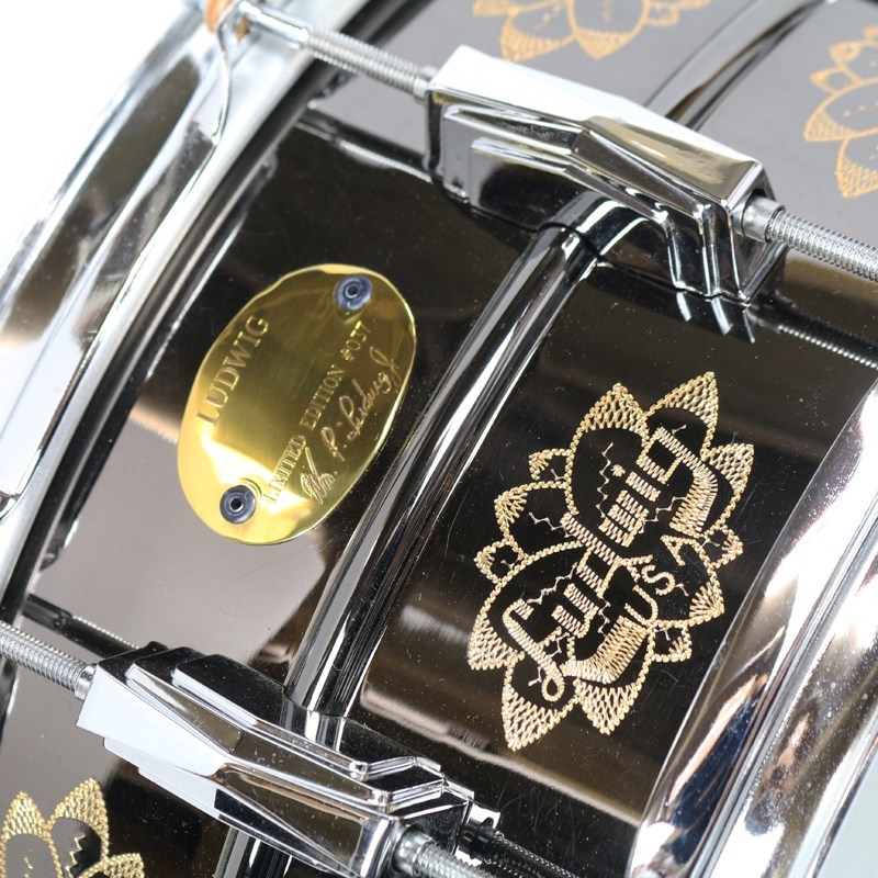 Ludwig 【USED】1990s Black Beauty Bronze 14x6.5 [LB417EN] Engraved by Reid Smith 画像8