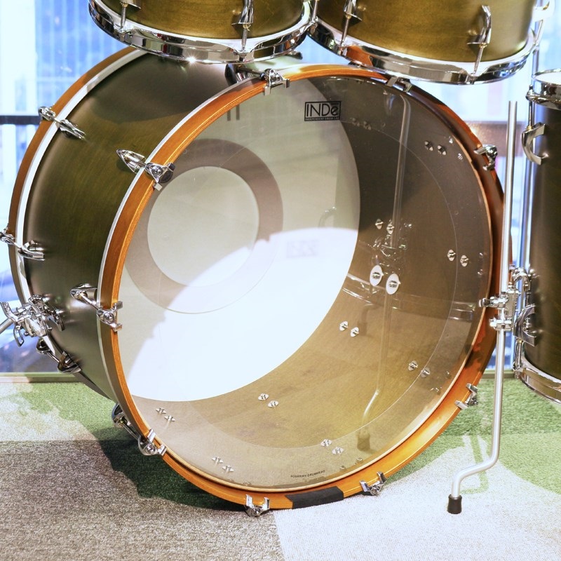 INDe Flex-Tuned Maple 4pc Drum Kit [22BD，16FT，12&10TT] -Matte Olive Lacquer 値下げしました！ 画像6