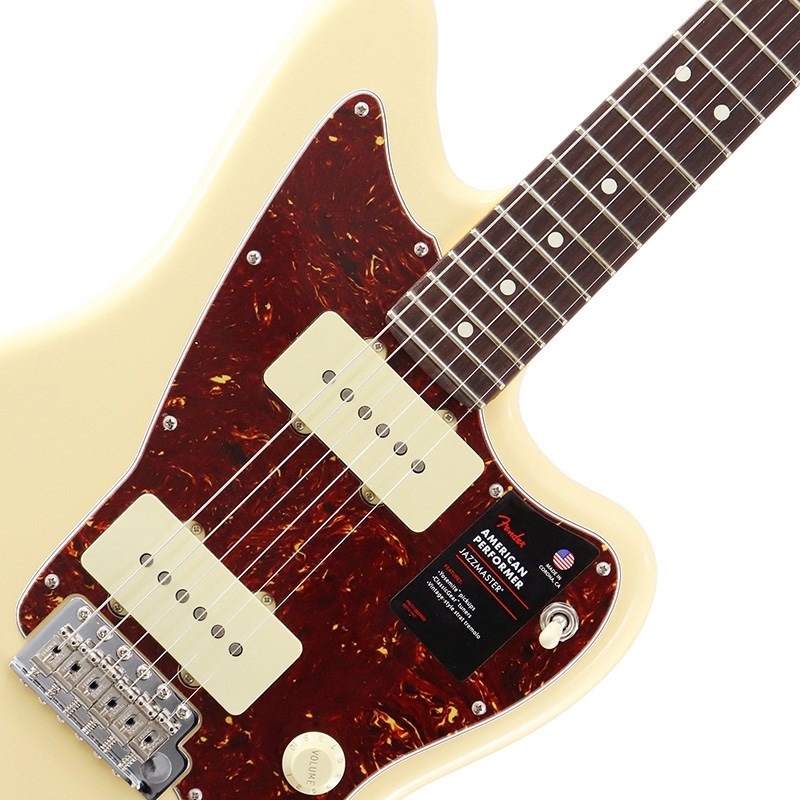 Fender USA American Performer Jazzmaster (Vintage White) 画像3