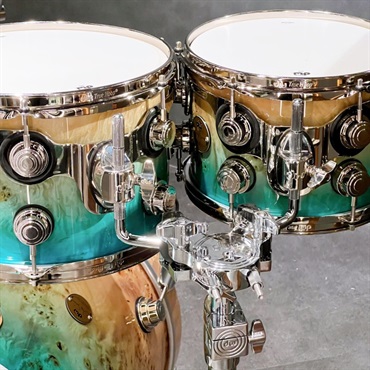 dw Jazz Series 4pc Drum Kit Exotic [BD20，FT14，TT12＆10][Candy Regal Blue Fade] 画像1