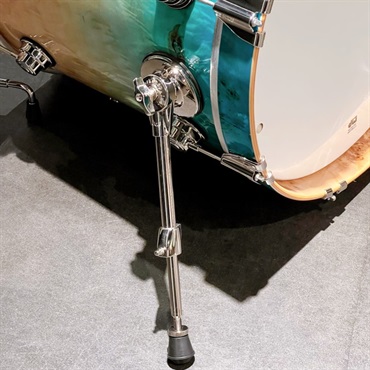 dw Jazz Series 4pc Drum Kit Exotic [BD20，FT14，TT12＆10][Candy Regal Blue Fade] 画像3