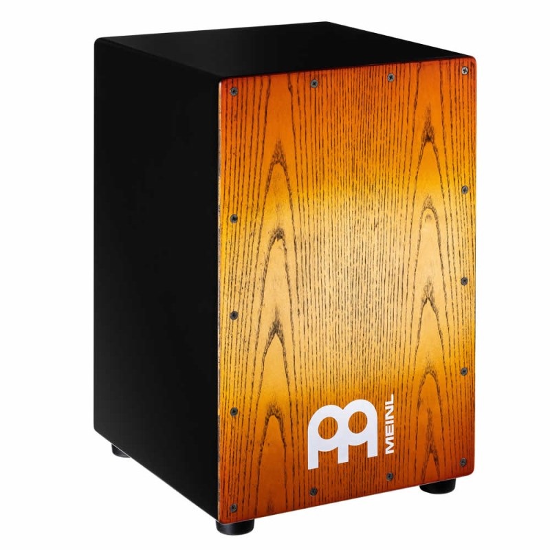 MEINL MCAJ100BK-SAF+ [Headliner Series Snare Cajon with Bag / Sonoran Amber Fade]【MEINL 純正バッグ付き！】 画像1