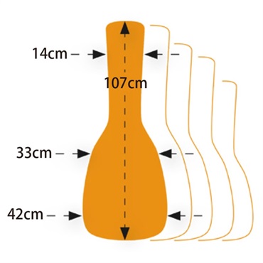 ORTEGA OSOCADN-OC Dreadnought Guitar Soft Case (オーシャンブルー) 画像2