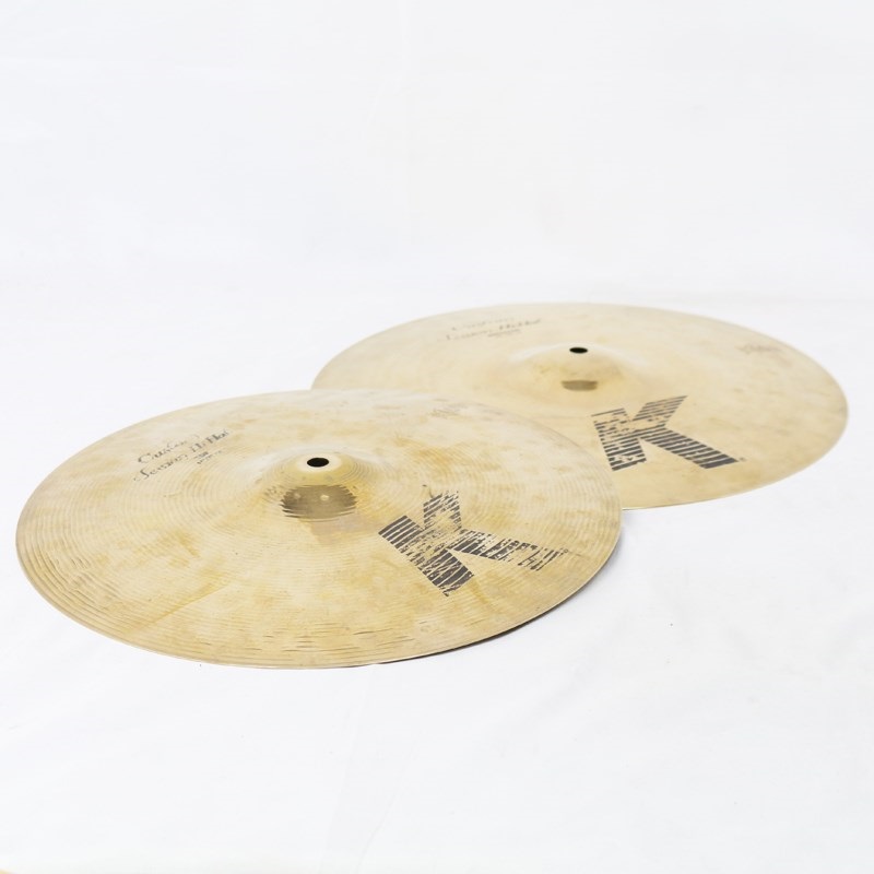 Zildjian USED 中古 K Custom Session HiHat 14 pair [NKZL14CSHH] [1112g/952g] 画像2