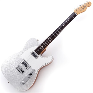 Fender Made in Japan Limited Sparkle Telecaster (Silver/Rosewood Fingerboard) 画像1