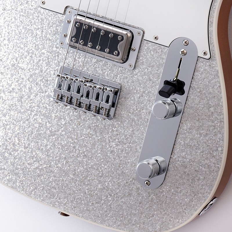 Fender Made in Japan Limited Sparkle Telecaster (Silver/Rosewood Fingerboard) 画像4