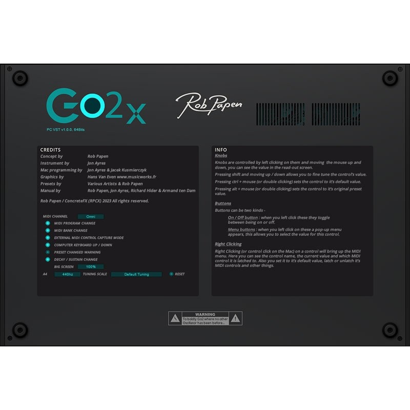 Rob Papen Go2-X(代引不可)(オンライン納品) 画像4