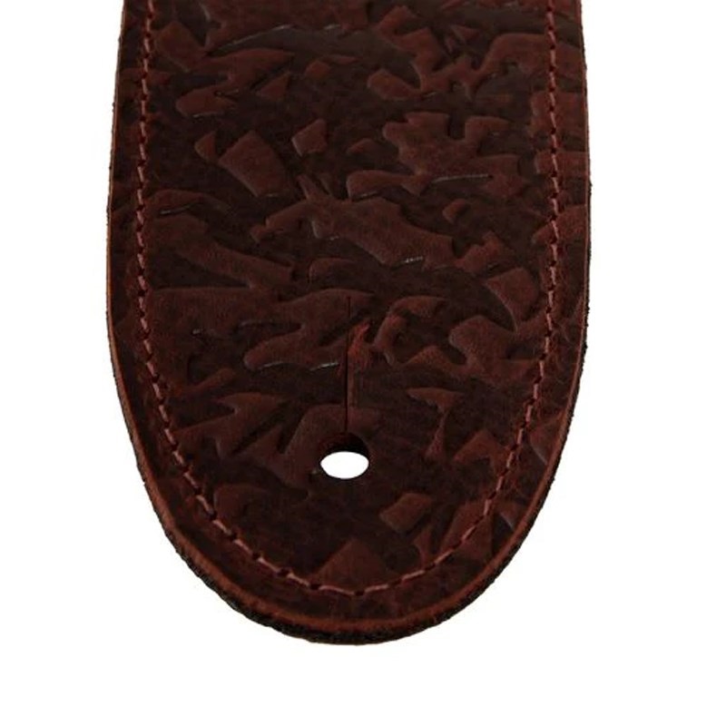 P.R.S. 2.5 Leather Bird Swarm Strap Rust 画像1