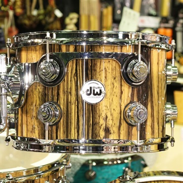 dw Collector's Pure Maple Exotic 5pc Kit [22BD，16FT，12＆10TT] -Royal Ebony Veneer Exotic Wood Finish 画像5