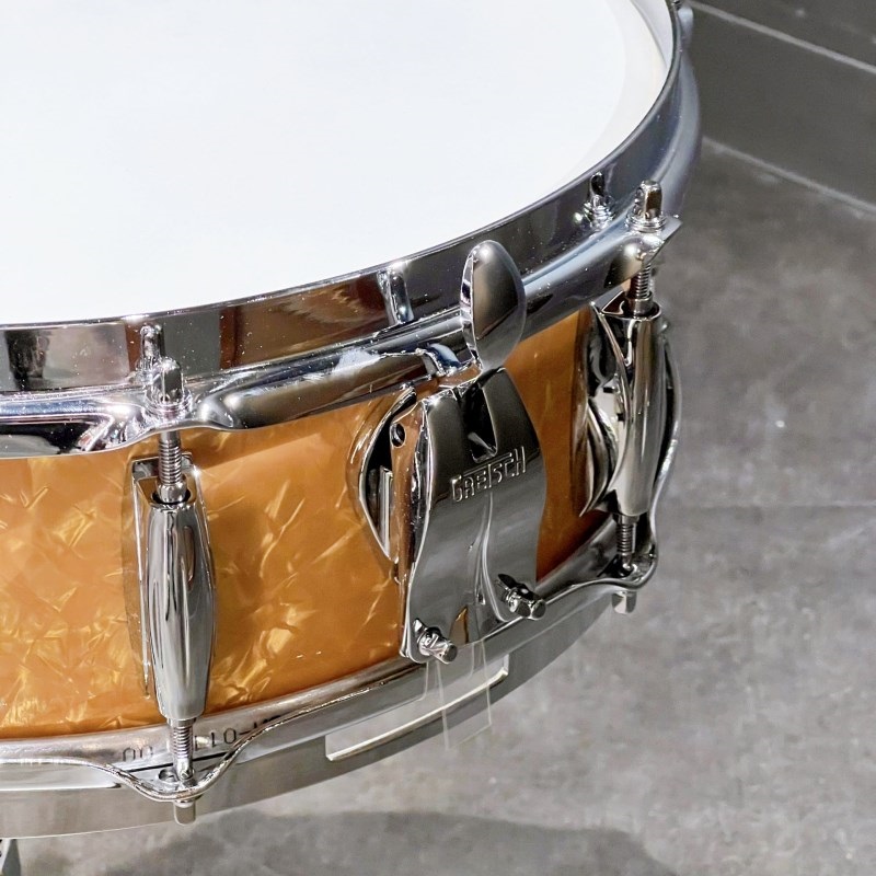 GRETSCH GKNT-0514S-8CL 501 [Broadkaster Series 14×5 / Antique Pearl] 画像1