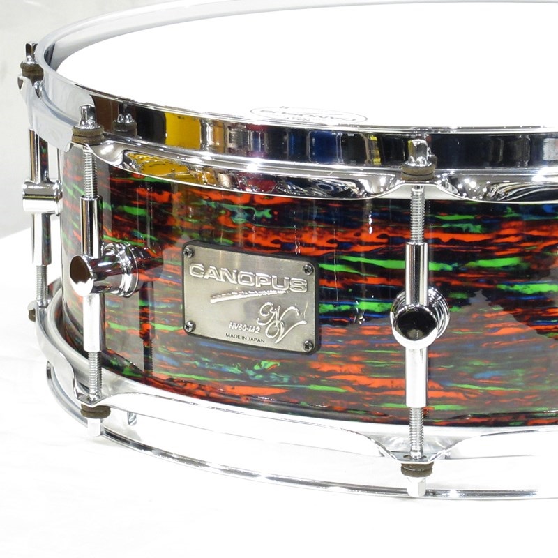CANOPUS Neo-Vintage Series 60's L Snare Drum 14×5 - Psychedelic 