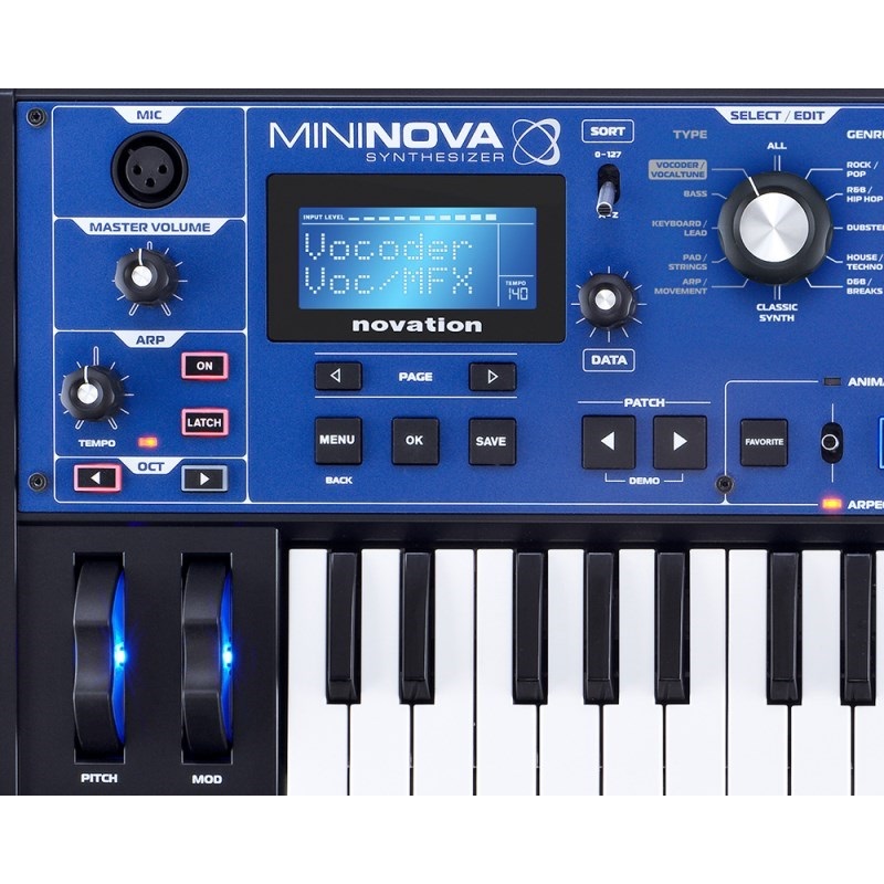 novation 『MININOVA（ミニノヴァ）』 シンセサイザー