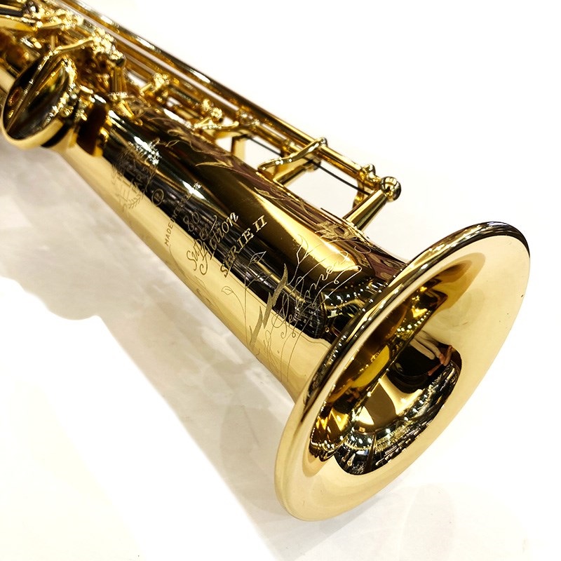 Selmer Paris 【アウトレット特価!!】ソプラニーノサックス セルマー SA-80II(シリーズ2) ジュビリー GL w/e(彫刻付) 【調整&セットアップ後出荷】【5年間キーバランス調整無料】 画像7