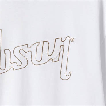 Gibson Farewell Tour x Gibson Gold Logo Tee (White) Medium【GA-FWT-WHTTMD】 画像1