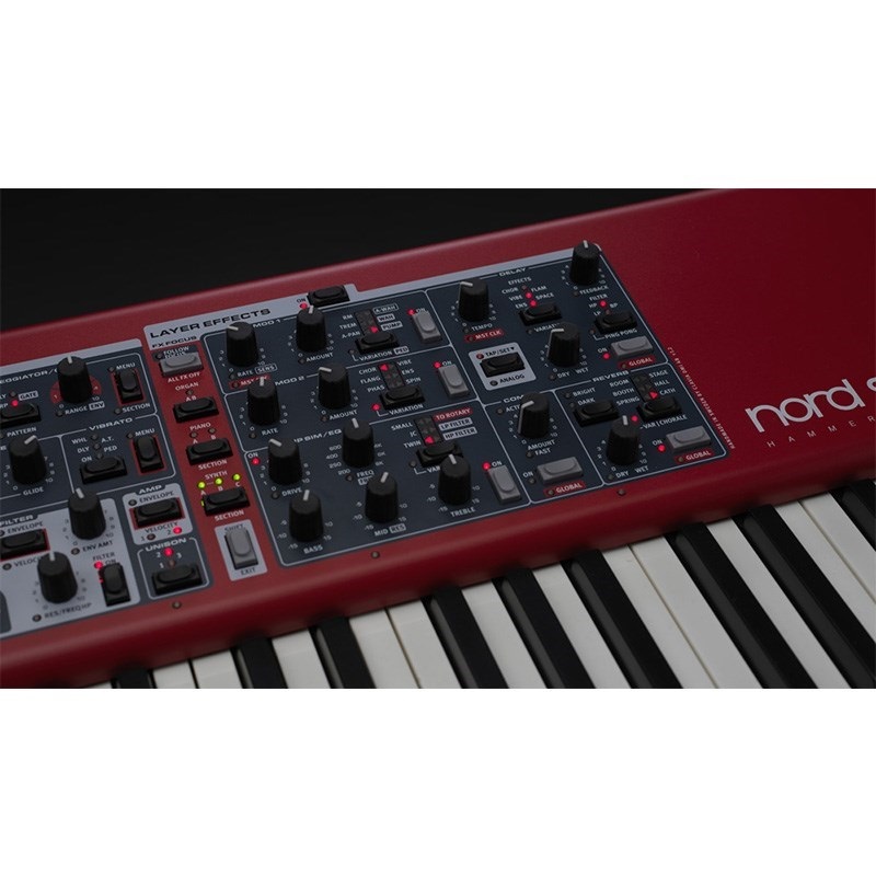 Nord（CLAVIA） Nord stage4 88+専用キャリングケースセット※配送事項要ご確認 画像4