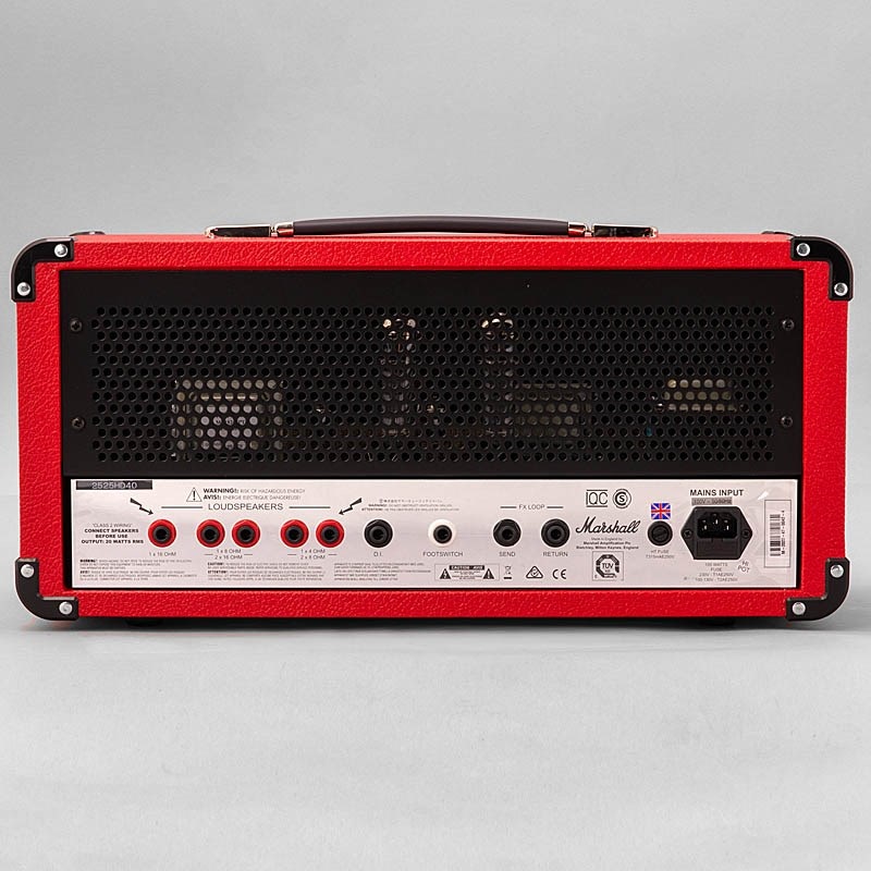 Marshall 2525H＆ 2536A 【Custom Color for DESIGN STORE】 [Red]（アンプ ヘッド マーシャル） 画像5