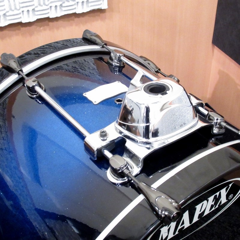 MAPEX USED 中古 値下げしました！Saturn Series 3pc Drum Set - Blue Galaxy Spaekle 画像5