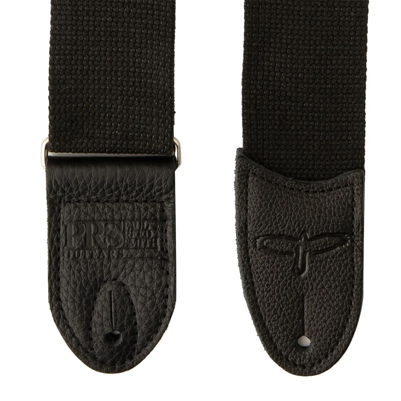 P.R.S. Deluxe 2 Cotton Straps (Black) ｜イケベ楽器店