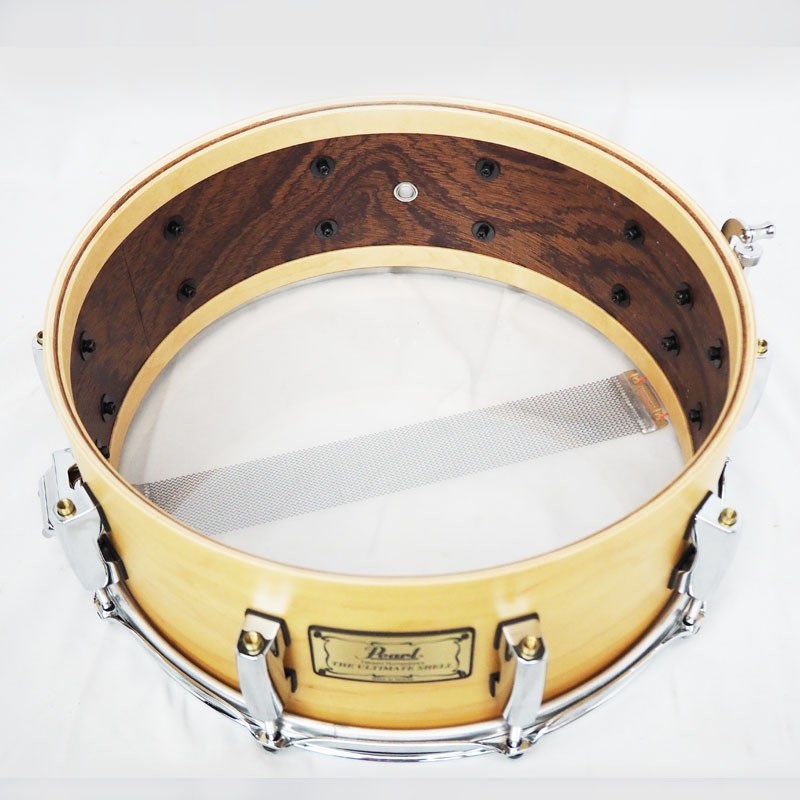 Pearl TNS1455S/C [TYPE 1 (6ply /6.1mm)] THE Ultimate Shell Snare Drums supervised by 沼澤尚【中古品】 画像8