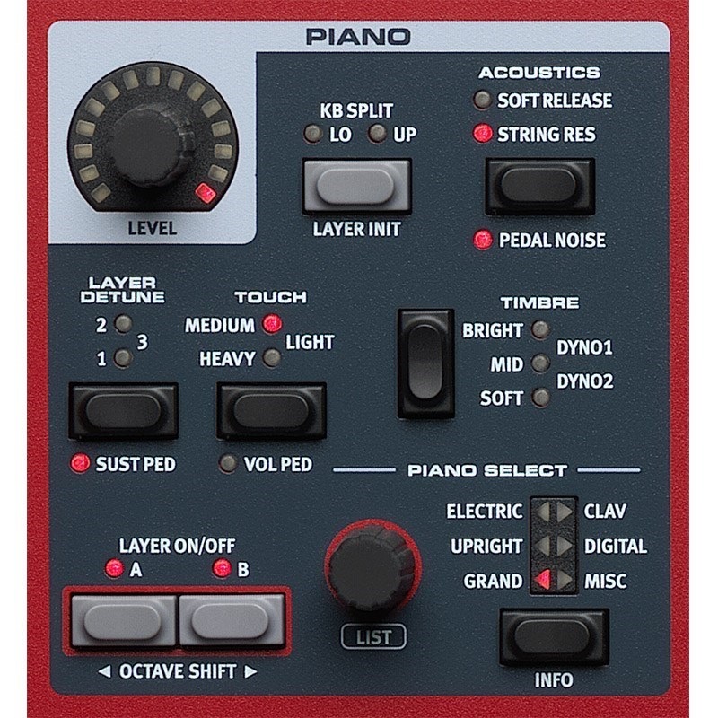 Nord（CLAVIA） Nord Piano 5 88+【専用ソフトケースセット】※配送事項要ご確認 画像7