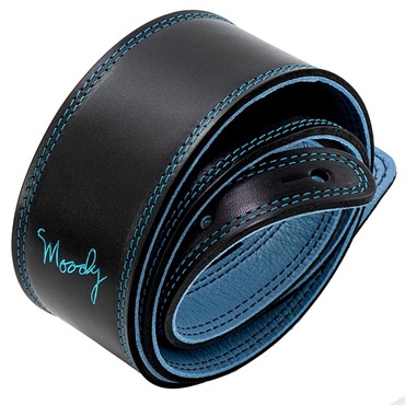 Moody Leather-Leather 2.5 STD [Black-Sky Blue] 画像1