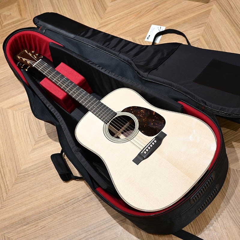 NAZCA IKEBE ORDER Protect Case for Acoustic Guitar [ドレットノート用/ブラック w/レッドステッチ] ナスカ 画像5
