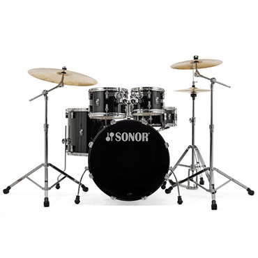 SONOR SN-AQ1SG #PB [AQ1 STAGE Set / PIANO BLACK]【ハードウェア付属 / シンバル別売】 画像2