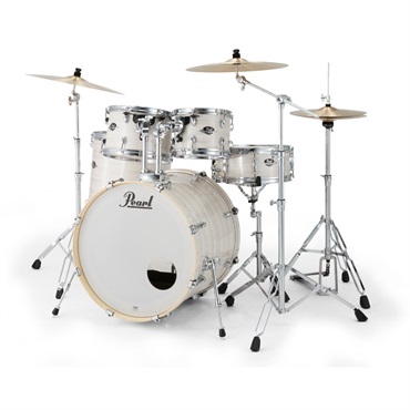 Pearl EXX725S/CN #777 [EXPORT スタンダードサイズドラムセット / Slipstream White]【シンバル＆ハードウェア＆スティック付属】 画像3