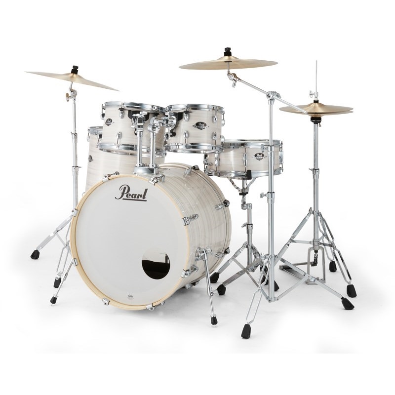 Pearl EXX725S/CN #777 [EXPORT スタンダードサイズドラムセット / Slipstream White]【シンバル＆ハードウェア＆スティック付属】 画像3